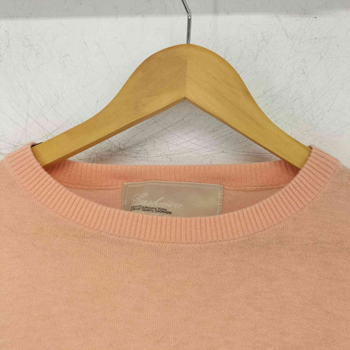 ダブルスタンダードクロージングヒム D/him CASHMERE100 カシミヤ クルーネックニット  メンズ JPN:48